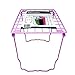 LockerMate Its Academic Stac-A-Shelf 12 Inch Wire Locker Shelf (Lilac)