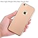 ACMBO iPhone 6s Plus/ 6 Plus case, Ultrathin Micro Matte [Skin Touch Feel] Metallic Texture Anti-Fingerprints Non-Slip No-Fade Shockproof PC Phone Case Cover for iPhone 6 plus/6s Plus 5.5 inch, Gold