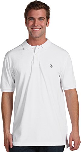 U.S. Polo Assn. Men's Classic Polo Shirt, White, L