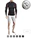 Defender New Men's Cool Compression Mock Shirts Tights Baselayer Soccer BR_M