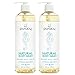 Puracy Natural Body Wash, Citrus & Sea Salt, Sulfate-Free Bath and Shower Gel, 16 Ounce (2-Pack) primary