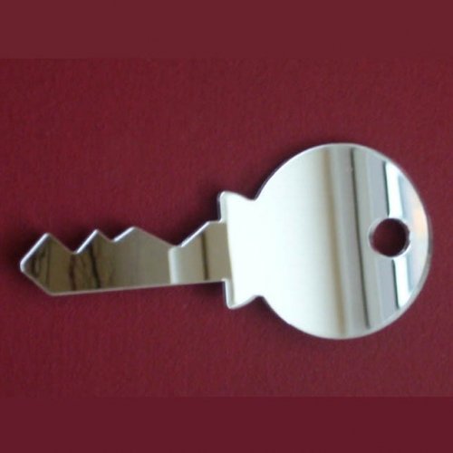 Super Cool Creations Yale Style Key Mirror - 60cm x 28cm