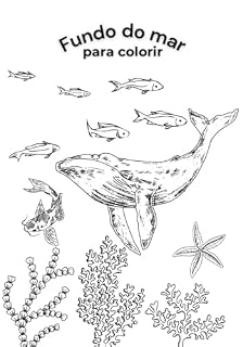 Livro Fundo do Mar: para colorir