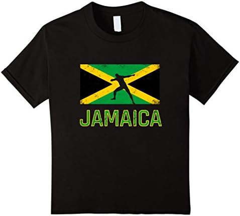 Kids Jamaica Legend Celebration T-Shirt 10 Black