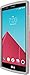 OTTERBOX Symmetry Series Case for LG G4 - Retail Packaging - Hibiscus Pink/Sleet Grey