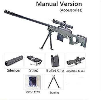 Pubg Sniper Rifle Manual Toy Gun Water Gun Simulation Gun Crystal Bullets For Children Gift Buy Online At Best Price In Uae Amazon Ae