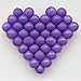 LoaferUp Latex Balloons Children Birthday Party Decoration Celebrations Balloons - Purple（100 Piece）