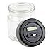 Automatic Digital Money Counting Jar/Coin Counting Jar - Digital Piggy Bank with LCD Screen Black Colored