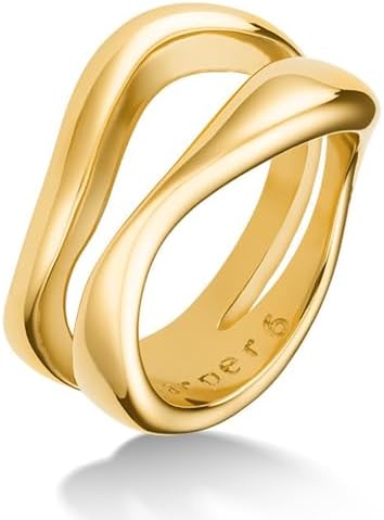 Amazon.com: Hey Harper Gold Ring for Women - Gold Plated Stacking