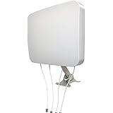 MIMO 4x4 Panel External Antenna for 4G LTE/5G Hotspots & Routers (Antenna Only)