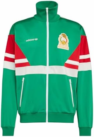 adidas Men's Soccer Mexico Beckenbauer Track Top Jacket - Classic