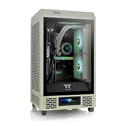 Thermaltake Tower 200 Series Matcha Green LCD Panel