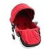 Baby Jogger City Select Second Seat Kit with Silver Frame, Ruby