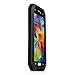 Galaxy S5 Case,3C-Aone Gorilla Glass Luxury Aluminum Alloy Protective Metal Extreme Shockproof Military Bumper Heavy Duty Cover Shell Case Skin Protector for Samsung Galaxy S5 (Black)