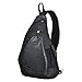 Mixi Sling Single Strap Shoulder Crossbody Backpack, 17-Inch (42.5x26x12)cm , Tuxedo Black