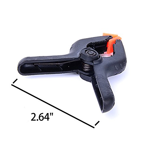 image for Hakutatz 6pcs Background Clamps Heavy Duty Studio Canvas Muslin Plasti