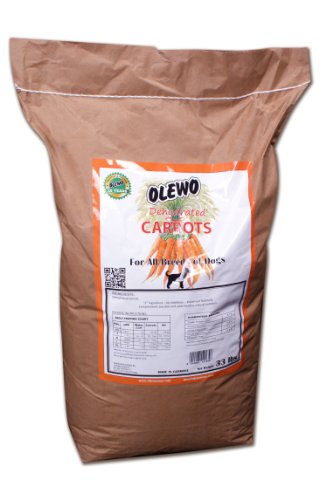 Olewo Carrots Digestive Dog Food Supplement and Effective Dog