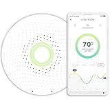 Airthings Wave Smart Radon Detector with free app, battery operated, no lab fees, easy to use