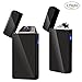 Kivors Electronic Wider Arc Lighter USB Rechargeable Windproof Electrical Plasma Pulse X Beam Dual Arc Lighter Butane Free (2 Packs(A+B))