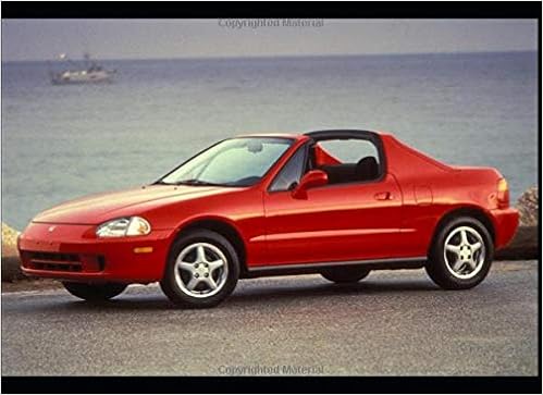 Honda Civic Del Sol Vtec 120 Pages With 20 Lines You Can Use As A Journal Or A Notebook 8 25 By 6 Inches Ruben Ernie 9781677053759 Amazon Com Books