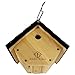 WildBird Care Wren House - Cedar Bird House Natural Wood BCH1A