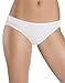 Hanes Women's Comfortsoft Cotton Stretch Bikini with Lace Panty, Assorted (Pack of 3)
