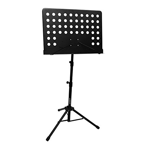 ChromaCast Electronic Keyboard Stand, Padded Seat and Music Sheet Stand