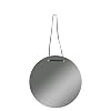 BD-ART-Espejo-Colgante-Espejo-Redondo-con-Cinturon-para-Pasillo-Bano-Sala-de-Estar-y-Mas-Grafito-Diametro-30-cm