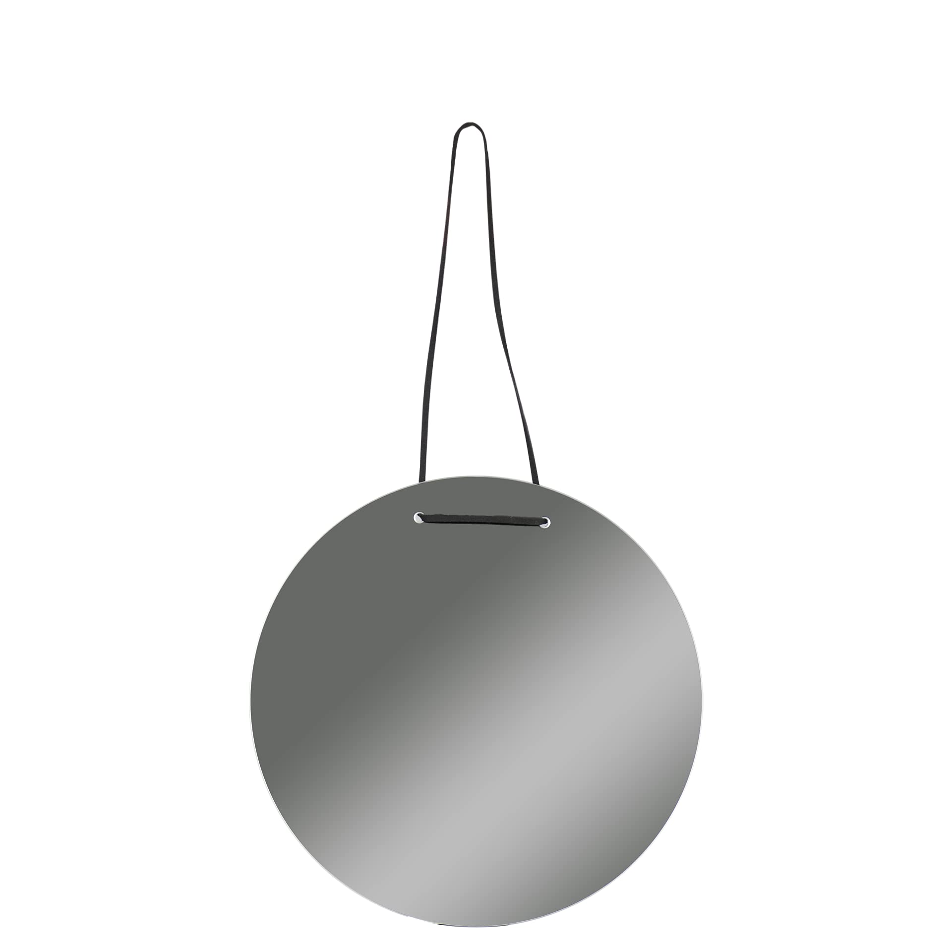 BD-ART-Espejo-Colgante-Espejo-Redondo-con-Cinturon-para-Pasillo-Bano-Sala-de-Estar-y-Mas-Grafito-Diametro-30-cm