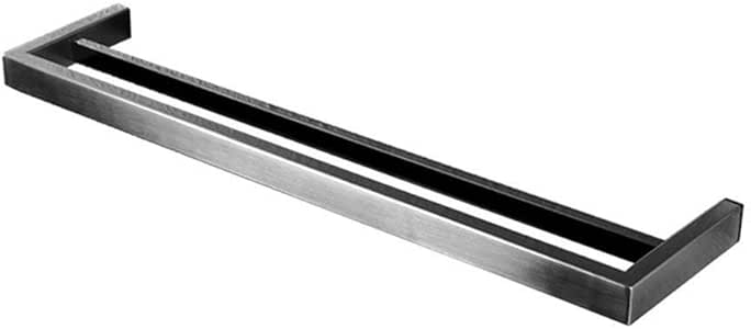 Colgar la Toalla Estante de Toalla, Barra de Toalla Doble de Acero