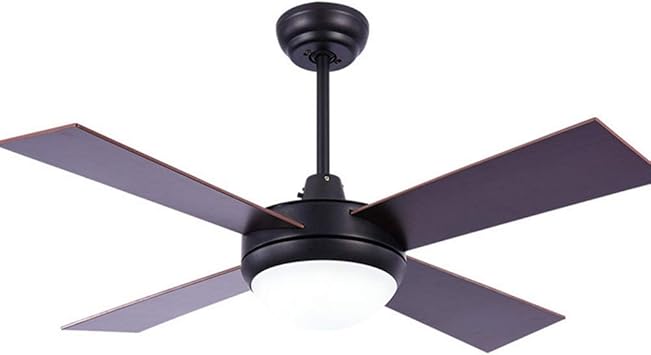Amazon Com Ceiling Fan Four Blades Black 36 Inches With Remote