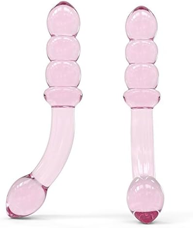 Medical Grade Double Head Glass Massage wand For Back And All Over Body Deep Tissue Muscle Therapy