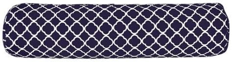 Navy Heavy Bolster Pillow