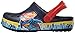 Crocs Crocband Superman K Clog (Toddler/Little Kid), Navy/True Red, 10/11 M US Little Kid