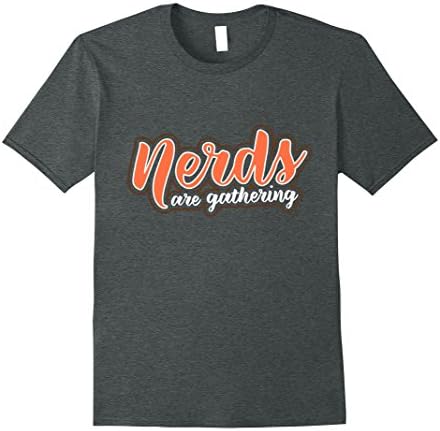 Mens Nerds Are Gathering T-Shirt. Magic Tabletop Deck Builder Tee 2XL Dark Heather