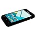 Opaque Black Silicone TPU Case for BLU Advance 4.0 L2 by Cbus Wireless