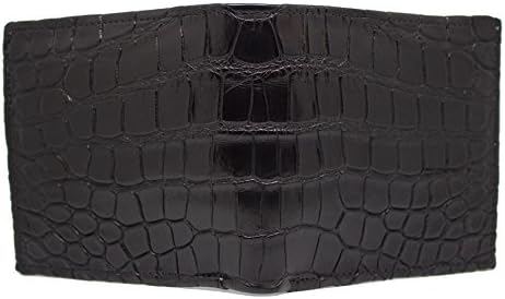 Black Matte Alligator CEO Wallet with 10 credit card pockets