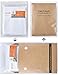 CIELTOWN Cotton Cloth Dinner Napkins 1 Dozen (White, 17