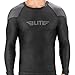 Elite Sports New Item Full Long Sleeve Compression, Mma, Bjj, No Gi, Cross Training Rash Guard, Large, Gray