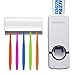 Allstar Innovations - Press 2 Paste - Hands Free Automatic Toothpaste Dispenser and Toothbrush Holder