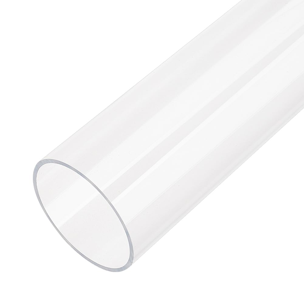 Photo 1 of OLYCRAFT 2.2x9.8 Inch Acrylic Tube 2 Inch ID Round Acrylic Tube Clear Rigid Tube Acrylic Round Tube Long Acrylic Round Tube for Water Cooling System Supplies Lamps Accessories