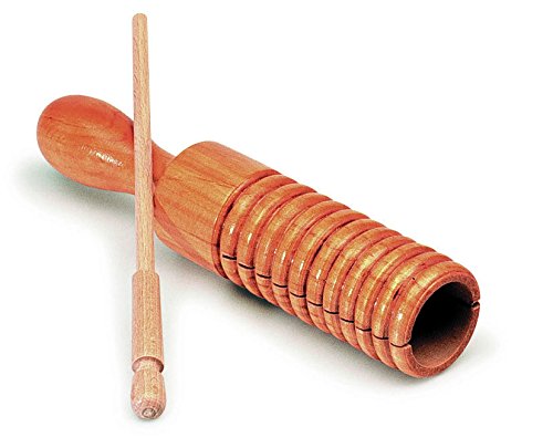 Gitre 715/G 47 x 220 mm Wood Guiro with Scraper