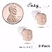 Extra Small ,Half Penny-Sized ,In-The-Canal (ITC) , 2-Pack New Digital Hearing Amplifiers ,Super Mini Size, Clearly Technology, Interchangeable , Suitable For Men and Women, Trademark: Easyuslife