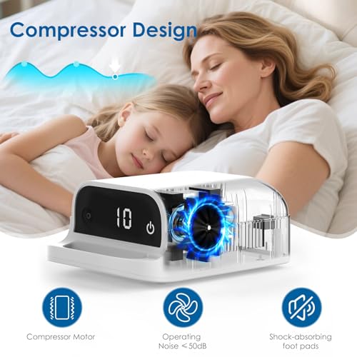 Smart Digital Display Nebulizer for Adults and Children, NEUBULIZER for Home Use, OTC SPACER-0508-V2