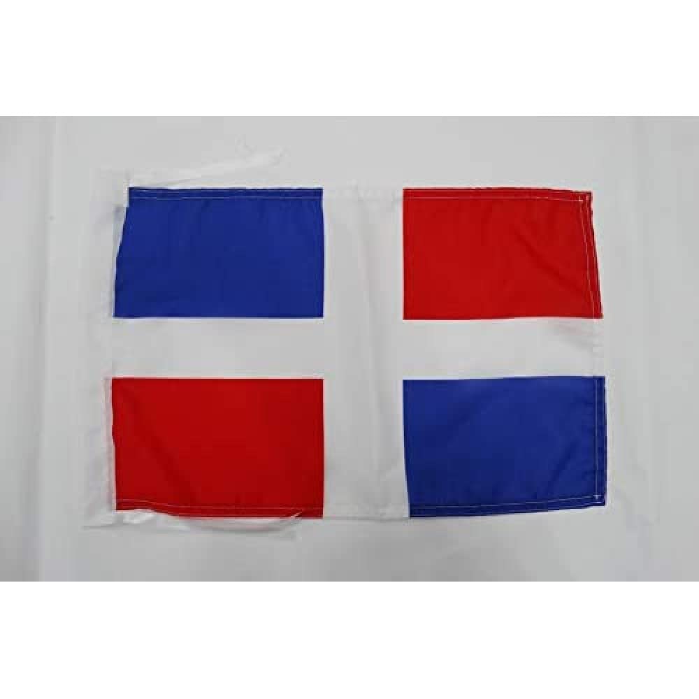 AZ FLAG - Acadia Old Flag - 18'' x 12'' - 100% Polyester Acadian Small Banner with Two Cords - Fade Resistant - Vivid Colors - 18x12 in - 45x30 Cm — image 1