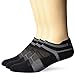 ASICS Quick Lyte Cushion Single Tab (3 Pack), Black/Dark Grey, X-Large