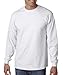 Gildan Ultra Cotton 6 Oz. Long-Sleeve T-Shirt (G240)- White,Small