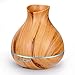 DLIUZ Aromatherapy Essential Oil Diffuser for Large Room 550ml Wood Grain Ultrasonic Cool Mist Humidifier with 7 Color LED Lights Waterless Auto Shut-Off