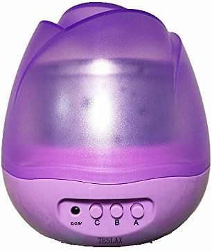 Star Projector Lamp,Night Lighting Lamp,Galaxy Night Light, 360 Rotating, DC 5V / AAA Battery Powered, Ideal Bedroom Lamp for Children and Baby(Children's Christmas Gifts, Birthday Gifts) (Purple)