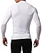 Defender New Men's Cool Compression Mock Shirts Tights Quick Dry Football WH_L